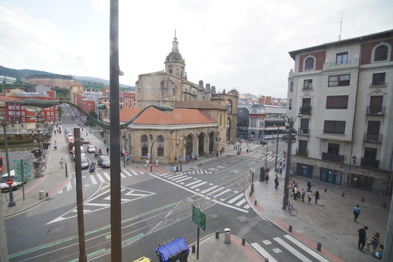 Piso Grande Y Luminoso En El Casco Viejo De Bilbao Apartment ภายนอก รูปภาพ